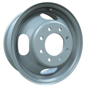 Envy Wheels – Dually Steel Wheel – Grey – 16″x6.5″ 127mm – All weather Wheels – NX45477